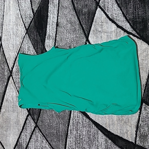 Michael Michael Kors Side Cinch Zipper Sleeveless Shirt - Picture 10 of 10